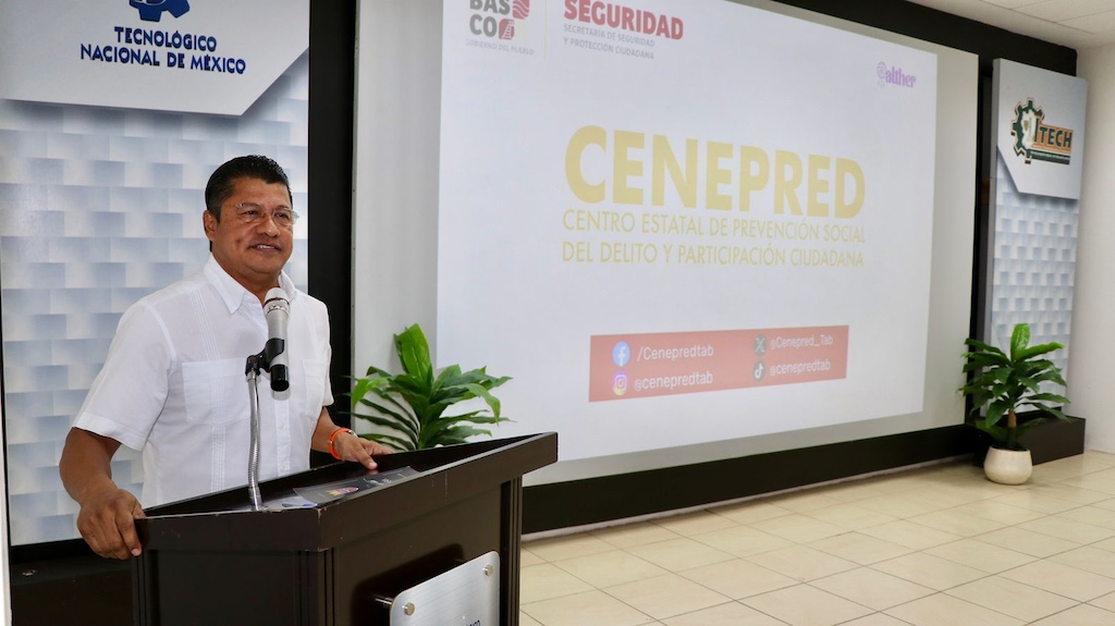 Capacitación en Nacajuca para prevención de la violencia en Tabasco