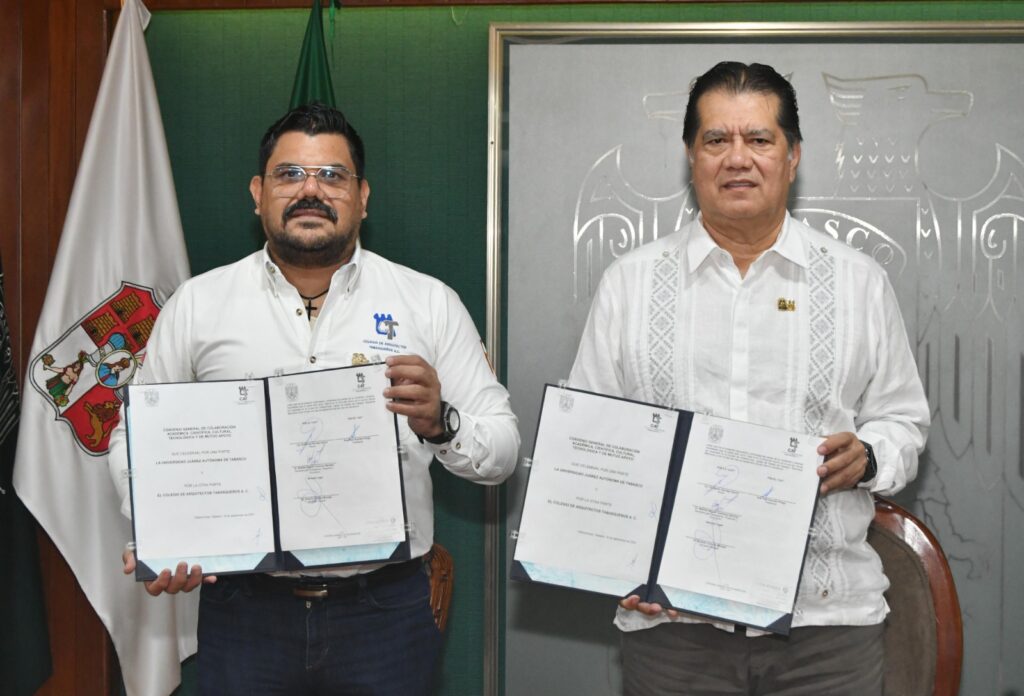 Convenio entre la UJAT y el CAT en Tabasco
