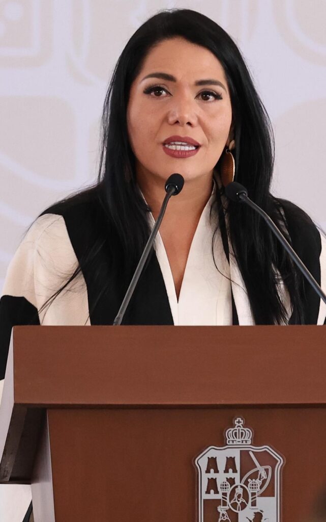 Katia Ornelas Gil, secretaria de Turismo y Economía de Tabasco.