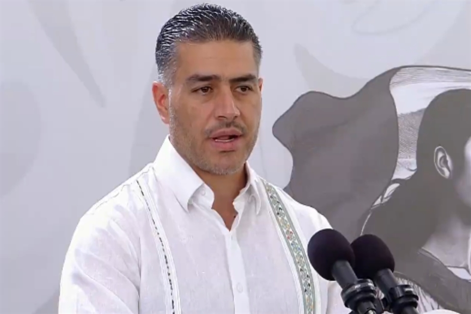 Omar García Harfuch durante conferencia en Mazatlán sobre vigencia del CJNG tras muerte de El Mencho