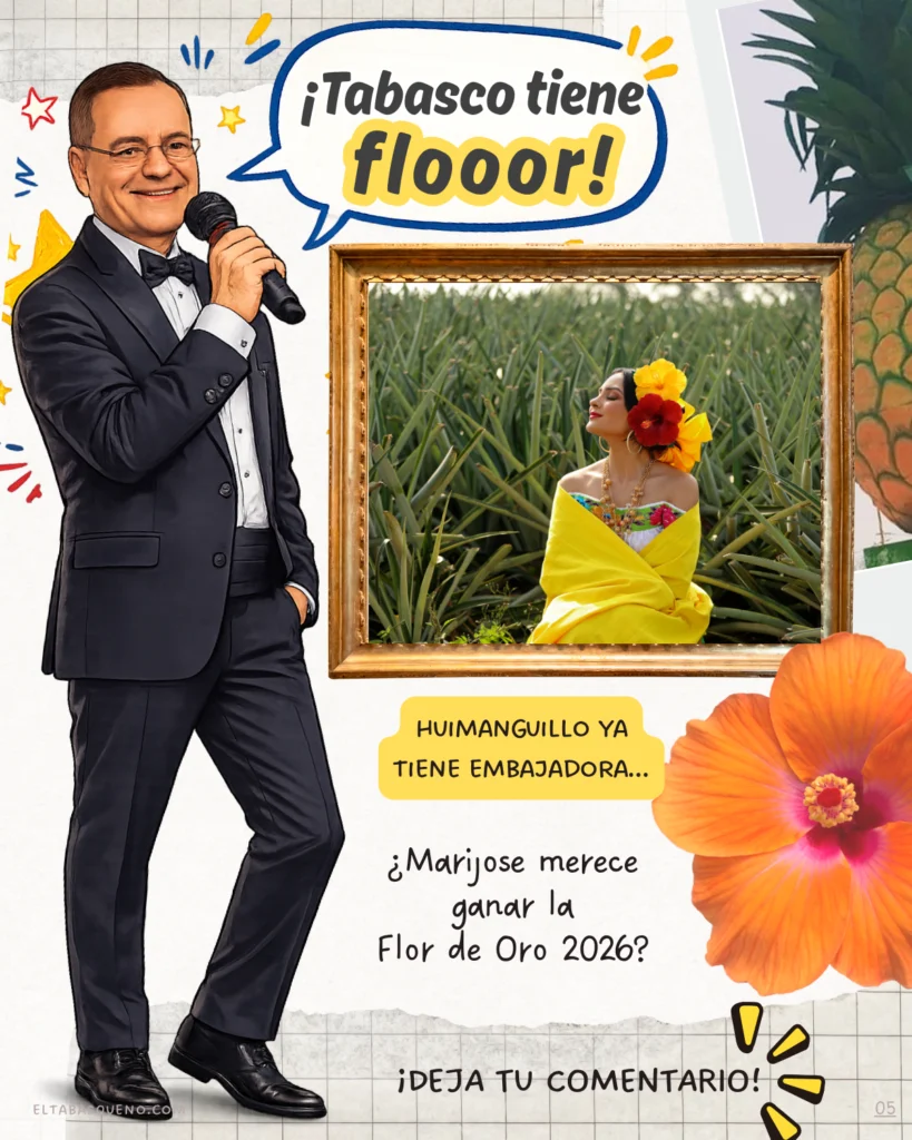 Marijose Rodríguez en campo de Huimanguillo Tabasco