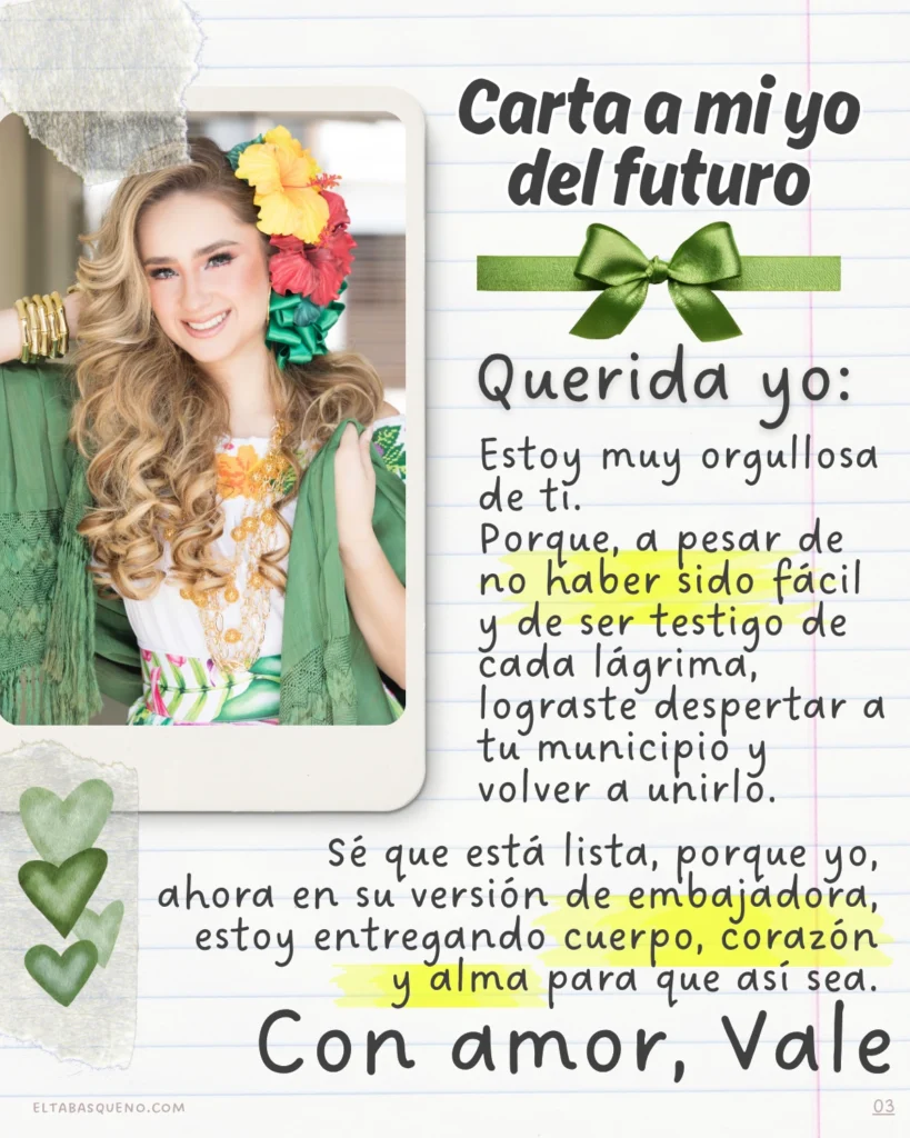 Vale Embajadora Teapa Feria Tabasco 2026 carta emocional